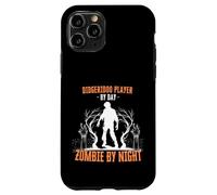 Joueur de Didgeridoo par Day Zombie by Night Funny Halloween Coque pour iPhone 11 Pro