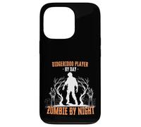 Joueur de Didgeridoo par Day Zombie by Night Funny Halloween Coque pour iPhone 13 Pro