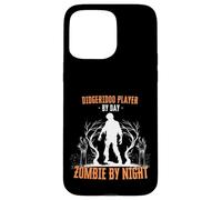 Joueur de Didgeridoo par Day Zombie by Night Funny Halloween Coque pour iPhone 15 Pro Max