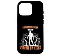 Joueur de Didgeridoo par Day Zombie by Night Funny Halloween Coque pour iPhone 16 Pro