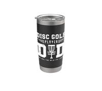 Joueur de disc-golf Dad The Idol Disc Golfer Joueur de disc-golf Gobelet isotherme en acier inoxydable double paroi