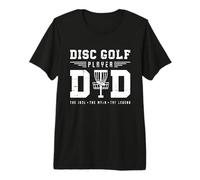 Joueur de Disc-Golf Dad The Idol Disc Golfer Joueur de Disc-Golf T-Shirt Haut de Gamme