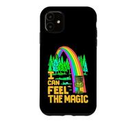 Joueur de Disc-Golf Funny Rainbow Ace I Can Feel The Magic Coque pour iPhone 11