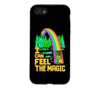 Joueur de Disc-Golf Funny Rainbow Ace I Can Feel The Magic Coque pour iPhone SE (2020) / 7/8