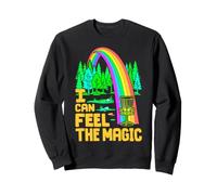 Joueur de Disc-Golf Funny Rainbow Ace I Can Feel The Magic Sweatshirt