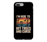 Joueur de Disc-Golf rétro I'm Here to Hit Trees and Curse Coque pour iPhone 7 Plus/8 Plus