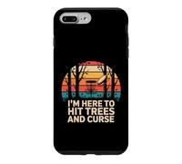 Joueur de Disc-Golf rétro I'm Here to Hit Trees and Curse Coque pour iPhone 7 Plus/8 Plus