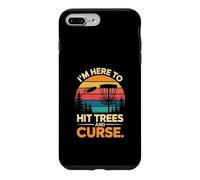 Joueur de Disc-Golf rétro I'm Here to Hit Trees and Curse Coque pour iPhone 7 Plus/8 Plus
