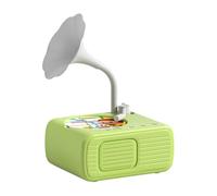 Joueur de disques pour Tout-Petit avec des conférenciers Phonographe éducatif pour Les Enfants (Vert)