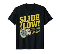 Joueur De Dobro Résonateur Guitare Slide À T-Shirt