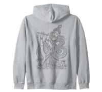 Joueur de flûte en Tenue Traditionnelle pour Les Amateurs de Musique Sweat à Capuche