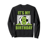 Joueur de football 8e anniversaire pour enfants de 8 ans Sweatshirt
