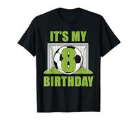 Joueur de football 8e anniversaire pour enfants de 8 ans T-Shirt