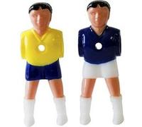 Joueur de football BigBuy doux Pieds séparés 16 mm Brésil France 22 unités PL1001 Noir G