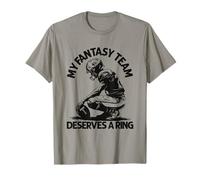 Joueur de Football Cool avec Mon équipe de Football Fantastique T-Shirt