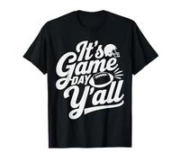 Joueur de Football et Fan Season Its Game Day Vibes Y'all T-Shirt