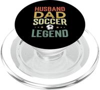 Joueur de Football, Mari, Papa, légende du Football PopSockets PopGrip pour MagSafe