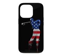 Joueur de Golf Golfeur équipe de Golf Drapeau américain Goutte à Goutte Coque pour iPhone 13 Pro