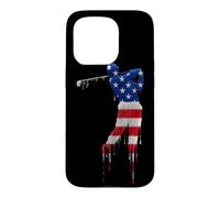 Joueur de Golf Golfeur équipe de Golf Drapeau américain Goutte à Goutte Coque pour iPhone 15 Pro