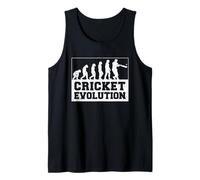 Joueur de grillons Cricketers Evolution Cricket-Game criquet Débardeur