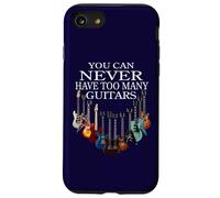 Joueur de Guitare Que Vous ne Pouvez jamais Avoir trop de Guitares Coque pour iPhone SE (2020) / 7/8