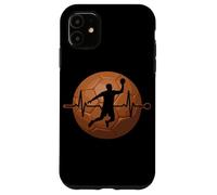 Joueur De Handball Au Rythme du Cœur Coque pour iPhone 11