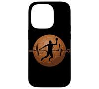 Joueur De Handball Au Rythme du Cœur Coque pour iPhone 14 Pro