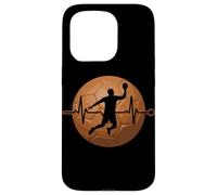 Joueur De Handball Au Rythme du Cœur Coque pour iPhone 15 Pro