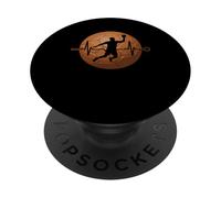 Joueur De Handball Au Rythme du Cœur PopSockets PopGrip Adhésif