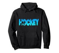 Joueur de hockey sur glace avec la rondelle pour le hockey Sweat à Capuche