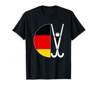 Joueur de Hockey sur Terrain Drapeau Allemagne Hockey sur Terrain T-Shirt