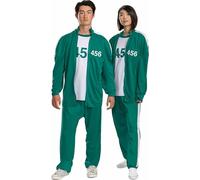 Disguise Player 456 Officiel Squid Game Costume Survêtement Taille Adulte, Voir Image, S Mixte
