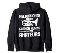 Joueur de Mellophone, Fanfare, mellophoniste Amateur Sweat à Capuche