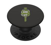 Joueur de Musique Pickleball Life Paddle Word Cloud Dink PopSockets PopGrip Adhésif