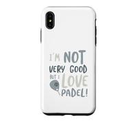 Joueur de Padel débutant Disant Que Je ne suis Pas très Bon Coque pour iPhone XS Max