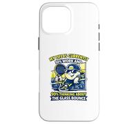 Joueur de Padel Ironic Padel Life Sports Coque pour iPhone 16 Pro Max