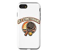 Joueur De Padel Rigolo - Padel Vintage « Old Schmetterhand » Coque pour iPhone SE (2020) / 7/8