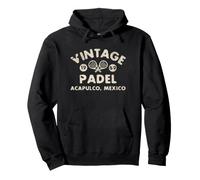 Joueur de Padel Vintage Retro Acapulco Mexico 1969 Sweat à Capuche