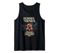Joueur de piano ECHOES OF GENIUS Concert Lovers Pros Pianist Débardeur