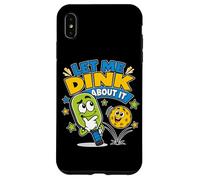 Joueur de Pickleball Amusant Let Me Dink About It Coque pour iPhone XS Max