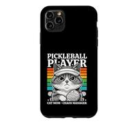 Joueur de Pickleball Cat Mom Manager Chaos Manager Humour Coque pour iPhone 11 Pro Max