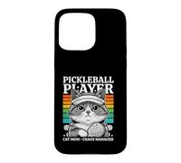 Joueur de Pickleball Cat Mom Manager Chaos Manager Humour Coque pour iPhone 15 Pro Max