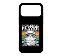 Joueur de Pickleball Cat Mom Manager Chaos Manager Humour Coque pour iPhone 17 Pro Max