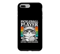 Joueur de Pickleball Cat Mom Manager Chaos Manager Humour Coque pour iPhone 7 Plus/8 Plus