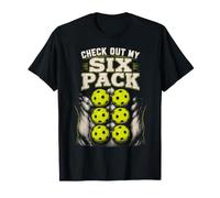 Joueur de Pickleball drôle Découvrez Mon Pack de Six T-Shirt