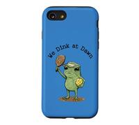 Joueur de Pickleball We Dink at Dawn Grumpy Frog Coque pour iPhone SE (2020) / 7/8
