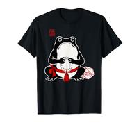 Joueur de RPG Amusant Grumpy Frog Nerd D20 Monk Sumi-e T-Shirt
