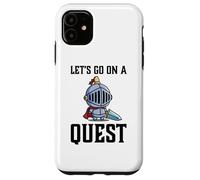 Joueur de RPG Let's Go on A Quest, Joueur de Knight Warrior Coque pour iPhone 11