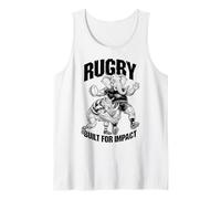 Joueur de Rugby conçu pour Impact Funny Rhino Elephant Tackle Débardeur