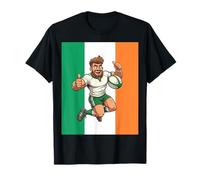 Joueur de Rugby sautant T-Shirt